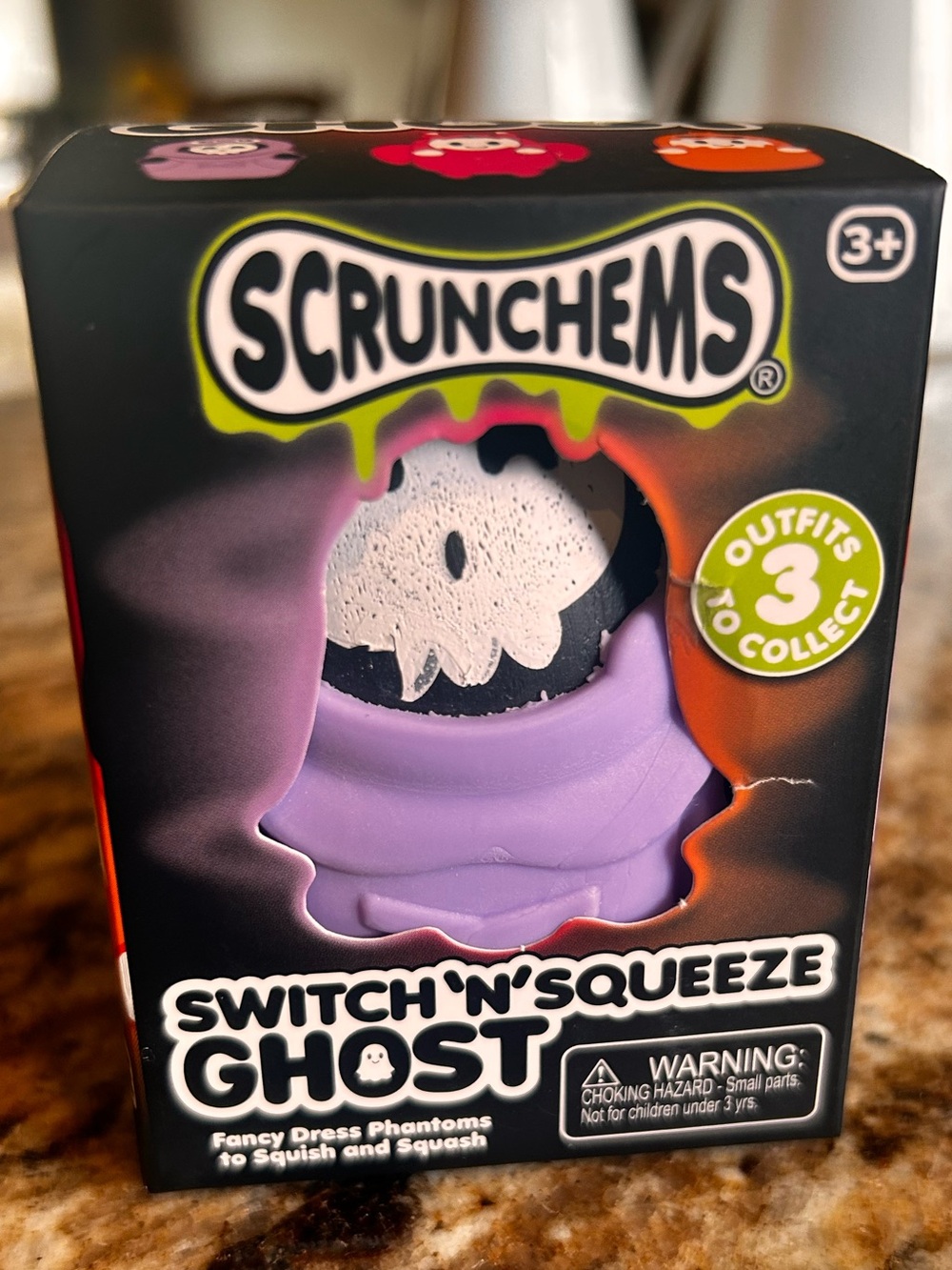 Scrunchems Switch 'N' Squeeze Ghost. New